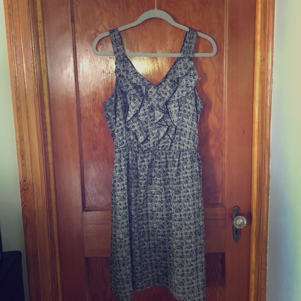 Flattering gray dress